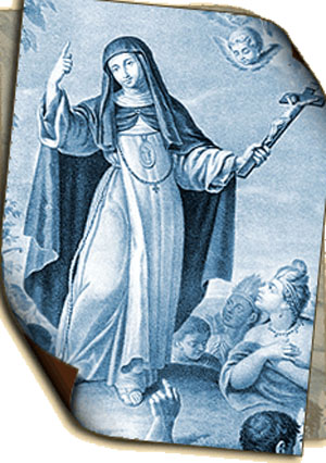  Mary of Agreda in America