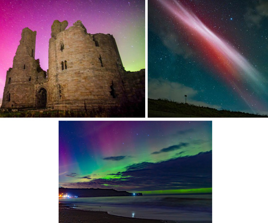 uk aurora borealis