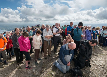 pilgrimage croagh mountain