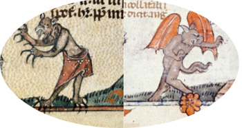 demonios medievales