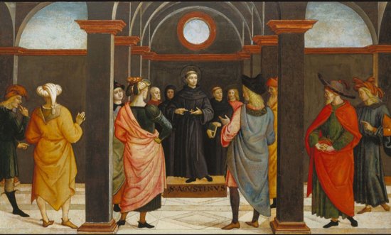 augustine and dispute with Fortunatus