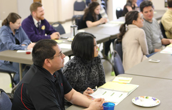 Catholic couples at NFP training