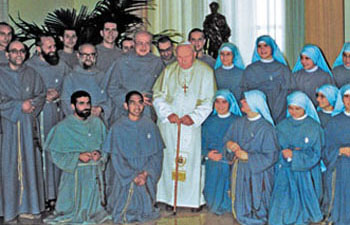 franciscans of the Immaculate JPII
