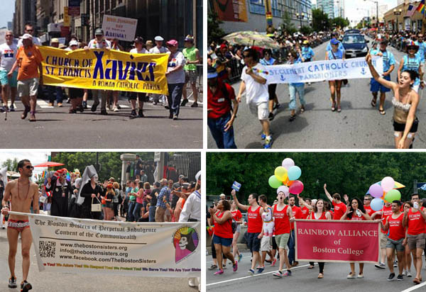 catholic participation gay pride parade 2014