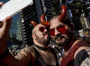 sao paulo pride parade devils