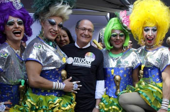 Sao Paulo Aickman pride parade