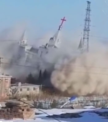 church destruction china