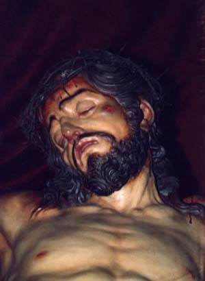 Jesus Christ expiring on the Cross