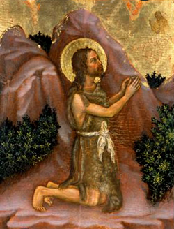 St John Baptist, Gentile Fabriano