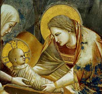 Our Lady and the Infant - Giotto