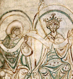 King Edgar and St Dunstan
