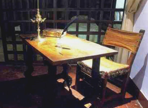 Desk of Mary of Agreda