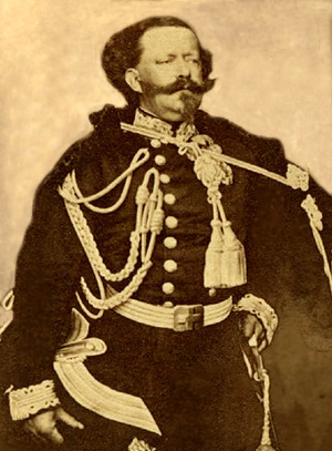 A photograph of Victor Emmanuel