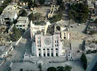 Cathedral of Our Lady, Port au Prince after the Earthquake