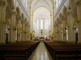 Cathedral interior of Our Lady, Port au Prince before the earthquake