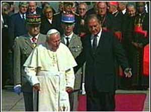 JPII on his 1977 visit to France