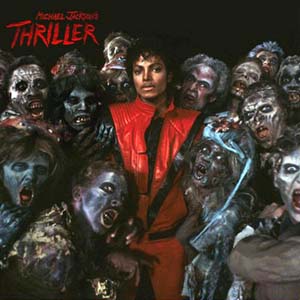 The cover for Jackson's 'Thriller'