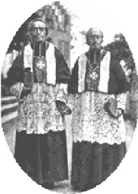A photograph of Frs. Joseph and Augustine Lemann